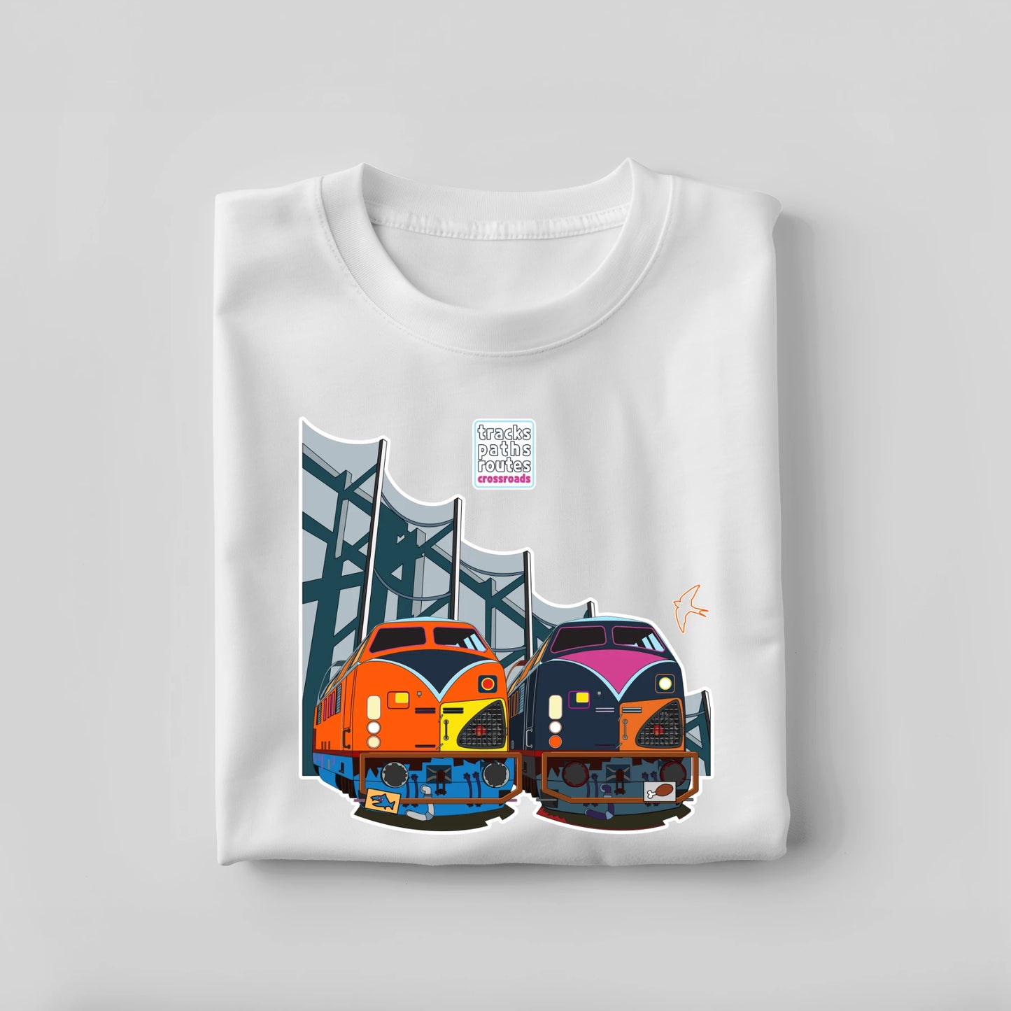 TPR Train - Kids T-Shirt, 100% Organic Cotton