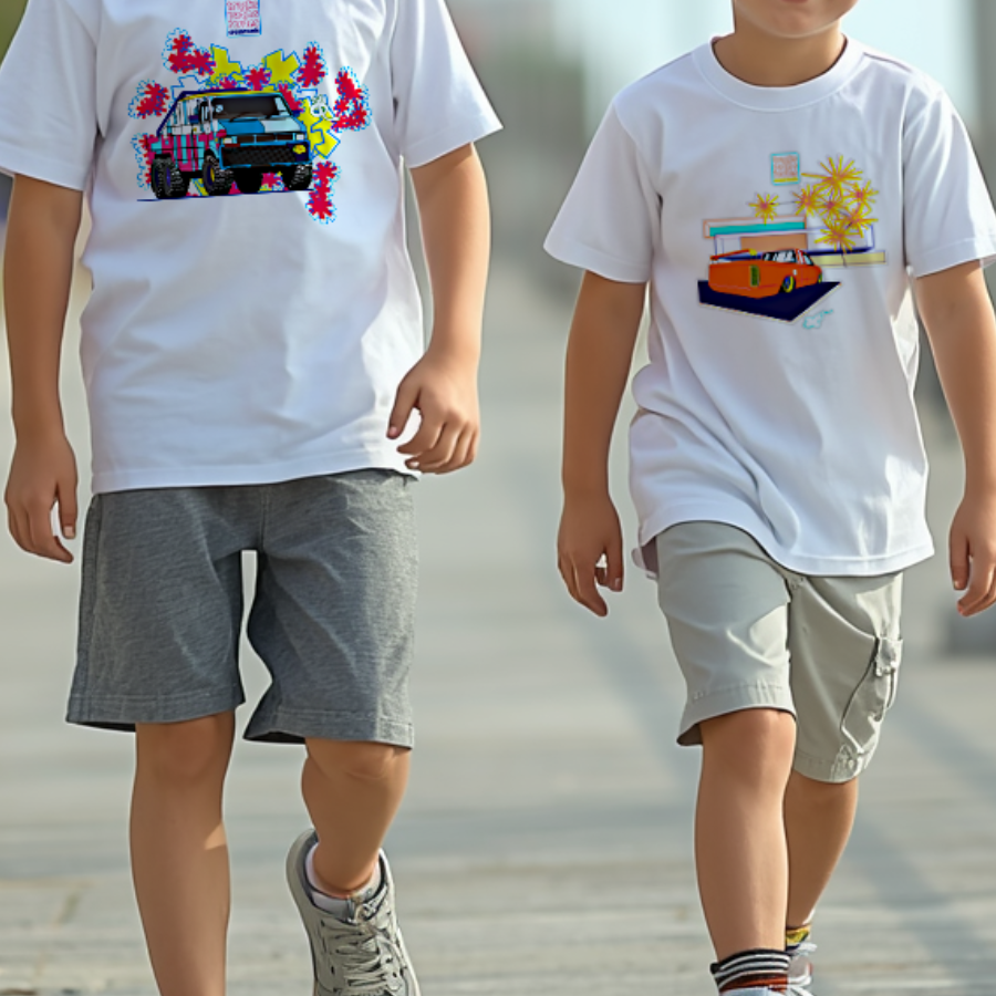 TPR Cabin - Kids T-Shirt, 100% Organic Cotton